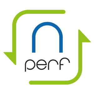 nPerf logo