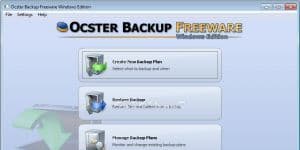 Ocster Backup Freeware 1.99 logo