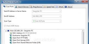 PortScan 1.58 Ücretsiz İngilizce 388 KB logo