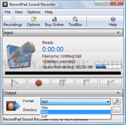 RecordPad (Linux) 4.06 logo