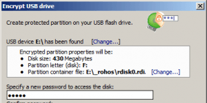 Rohos Mini Drive 2.0 logo