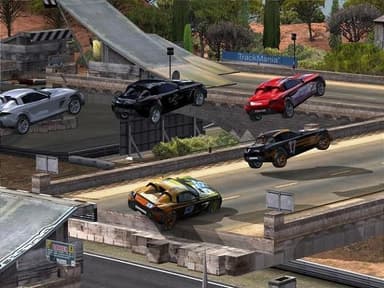 TrackMania Sunrise demo logo