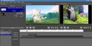 VLMC VideoLAN Movie Creator 0.1.0 logo