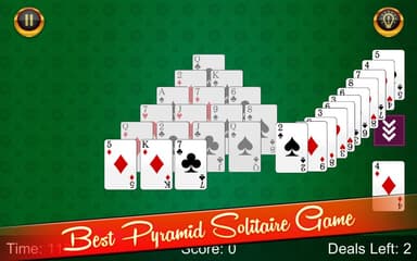 Piramit Solitaire Oyunları: Ücretsiz MUAYENE logo