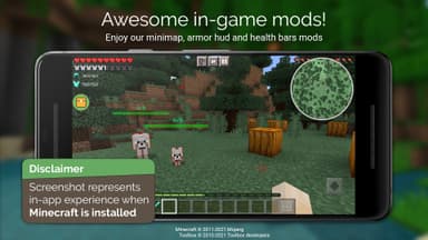 Minecraft için araç: PE MUAYENE logo