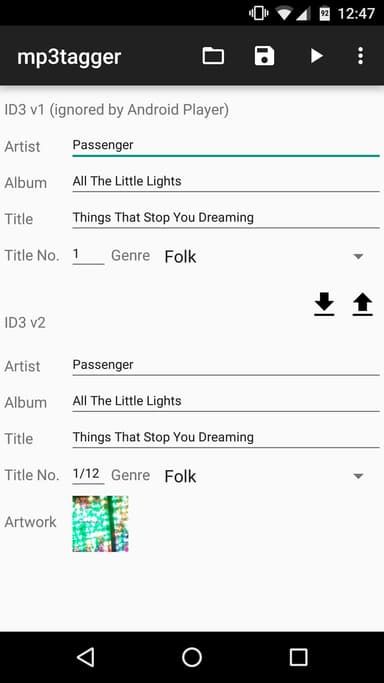 mp3tagger APK logo