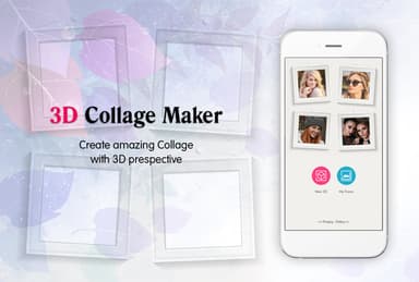 3D Photo Collage Maker APK logo