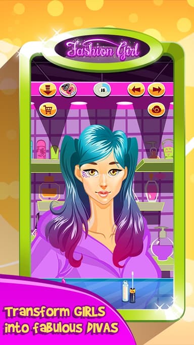 Moda Kız Makeover Salon APK logo