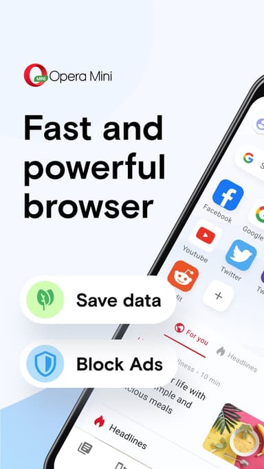 Opera Mini browser beta APK logo