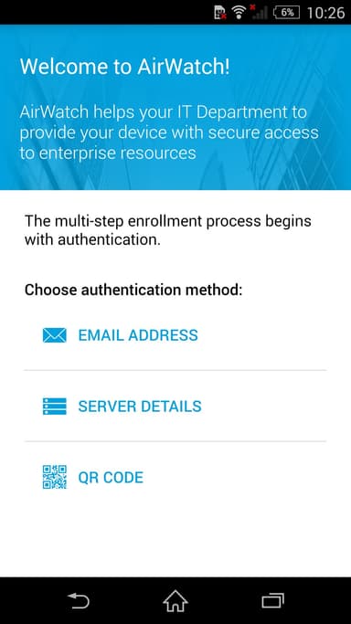 AirWatch Konteyner MUAYENE logo