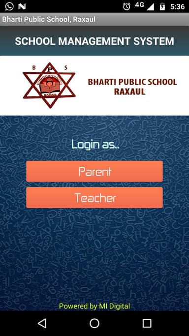 Bharti Public School Raxaul APK logo