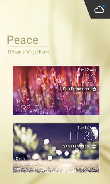 Optimus Style Weather Widget APK logo