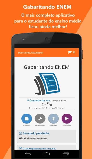 Enem 2017 Simulado Gabaritando APK logo