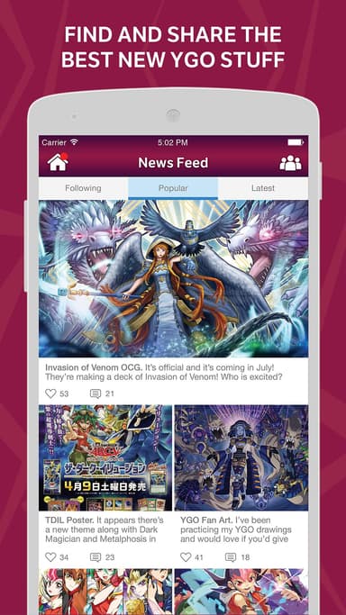 Duel Amino for YuGiOh APK logo