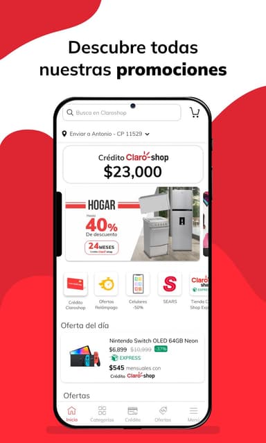 Claro shop APK logo