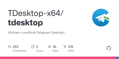 64Gram Desktop logo