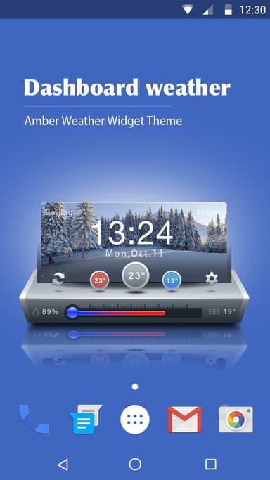Dash Clock Widget for Android APK logo