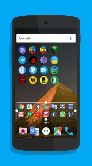 Foldery Multicon Folder Widget APK logo