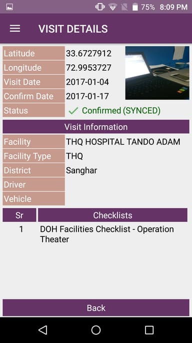 Mobile Visit Confirmation APK logo