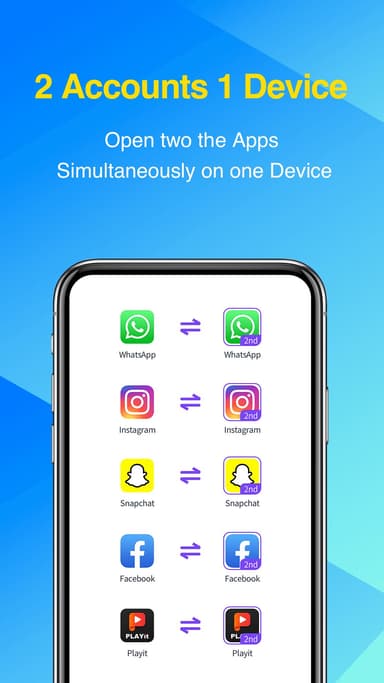 Multiple Accounts: 2 Accounts APK logo