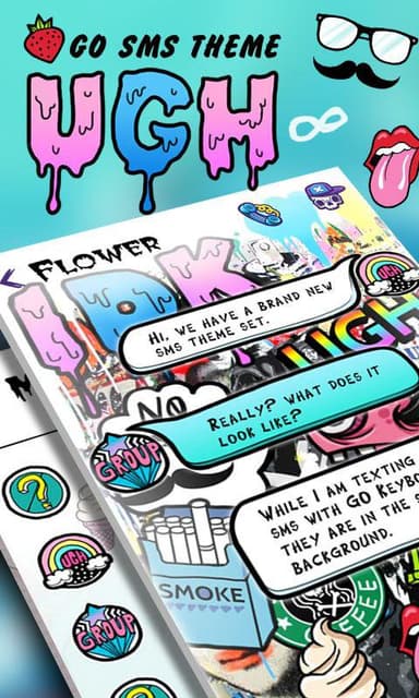 GO SMS PRO UGH THEME APK logo