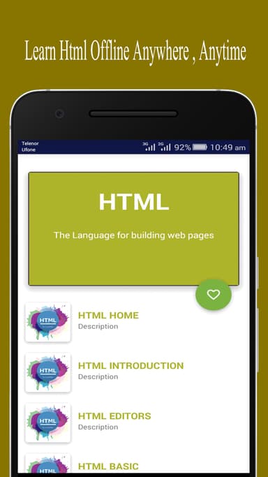 Learn HTML APK logo