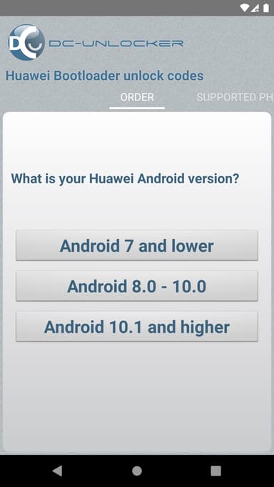 DC Huawei Açılış Kodları MUAYENE logo
