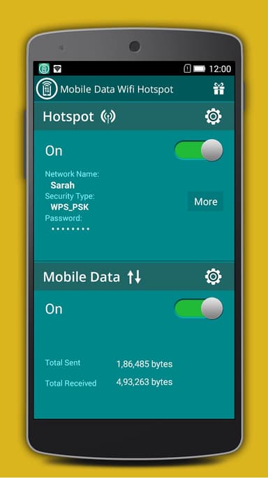 Mobile Data Wifi HotSpot Free APK logo
