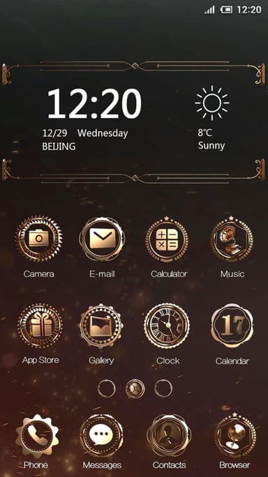 Mechanical Hola Launcher Theme APK logo