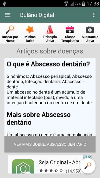 Bulário Bulas de Remédios FREE APK logo