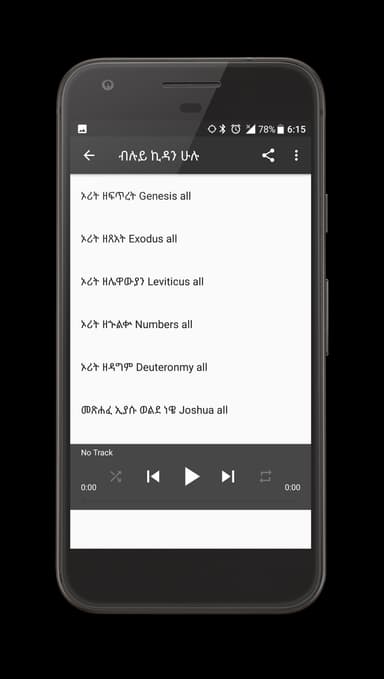 Amharic Audio Bible APK logo