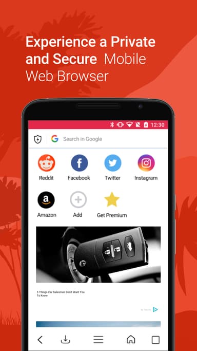 Downloader & Private Browser APK logo