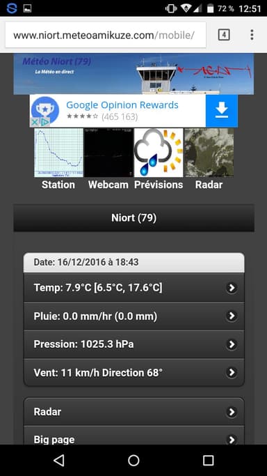 Météo Niort (79) APK logo