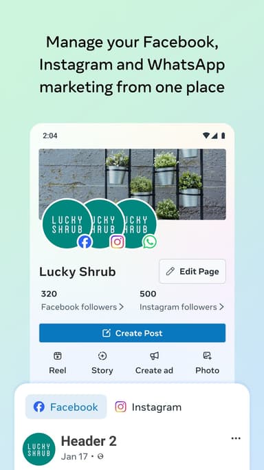 Facebook Sayfa Yöneticisi APK logo