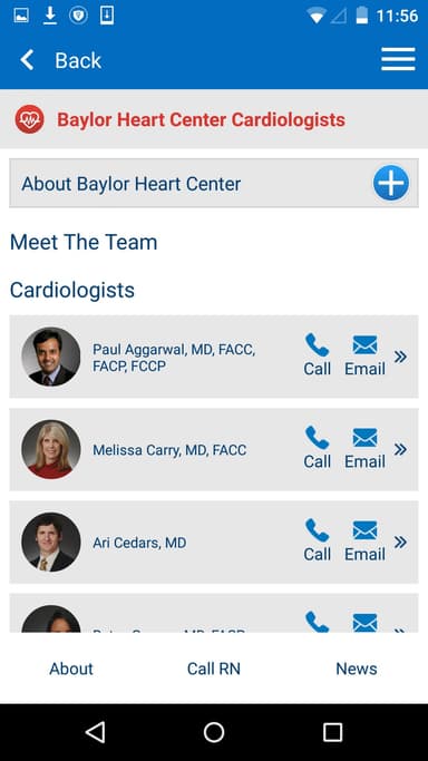 Baylor Heart Center APK logo