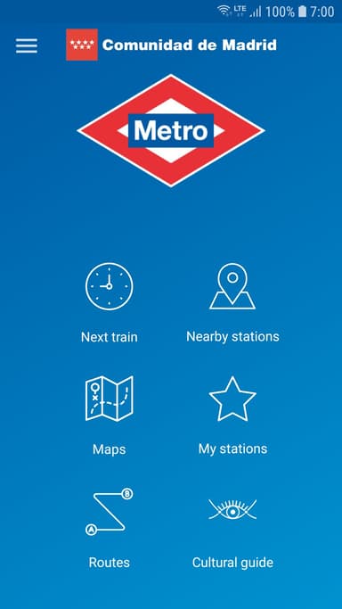Metro de Madrid Official APK logo