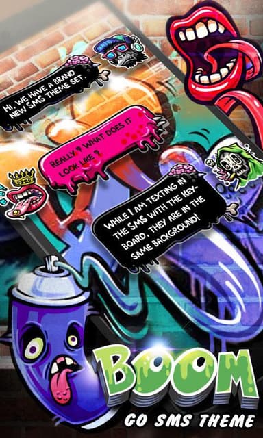 GO SMS PRO BOOM THEME APK logo