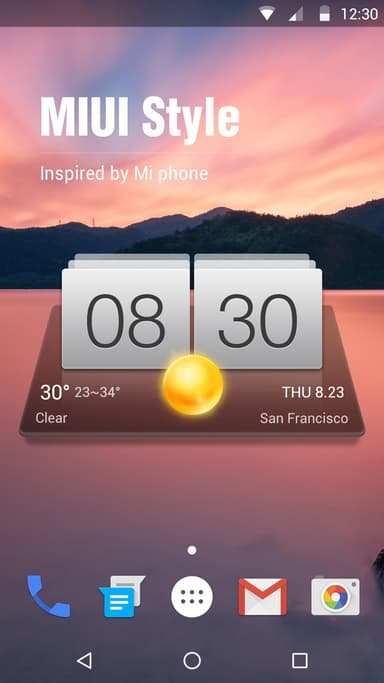Digital Clock & Weather Widget APK logo