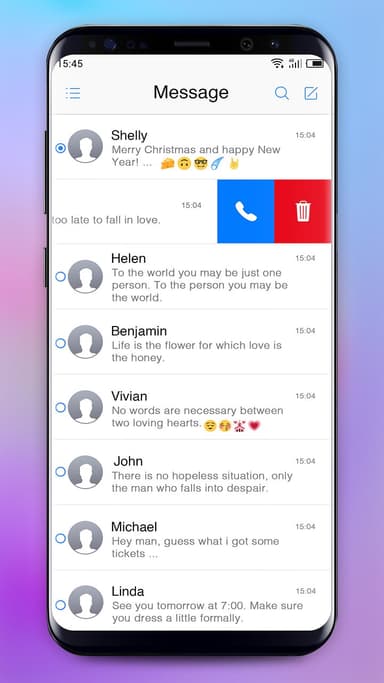 One SMS - New Emoji,GIF APK logo
