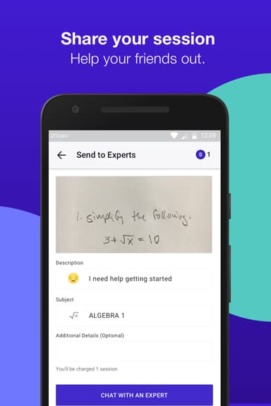 got it! - Live Homework Help APK logo