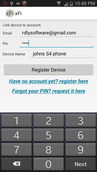 Find My Phone, xFi Endpoint APK logo