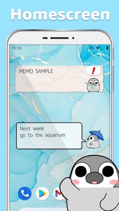 Pesoguin Memo Pad Penguin note APK logo