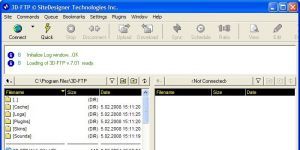 3D-FTP 9.0.7 screenshot 1