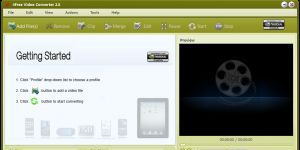 4Free Video Converter 3.8 screenshot 1