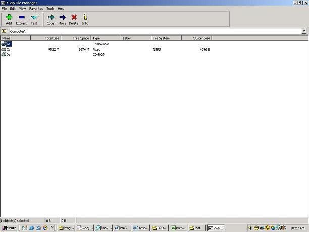 7-Zip screenshot 1
