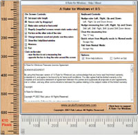 A Ruler for Windows 3.0.5 screenshot 1