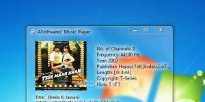 A Softwares' Music Player 3.7 screenshot 1