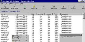 Absolute GIF Optimizer 1.01 screenshot 1