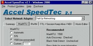 Accel SpeedTec 2.1.203 screenshot 1