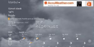 AccuWeather 2.3.0.0 screenshot 1